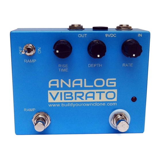 BYOC Analog Vibrato Kit Instructions