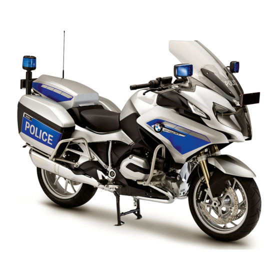 BMW Motorrad R 1250 RT Rider's Manual