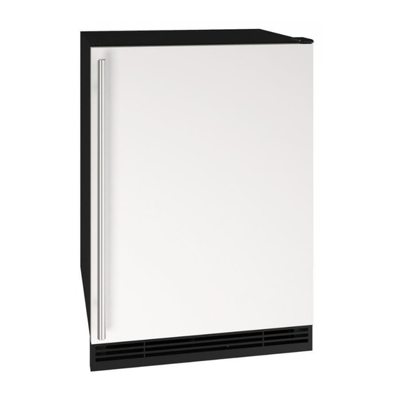 U-Line UHRE124-WS81A User Manual & Service Manual