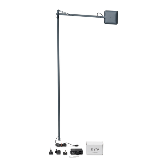 FLOS KELVIN LED F F3305033 Quick Start Manual