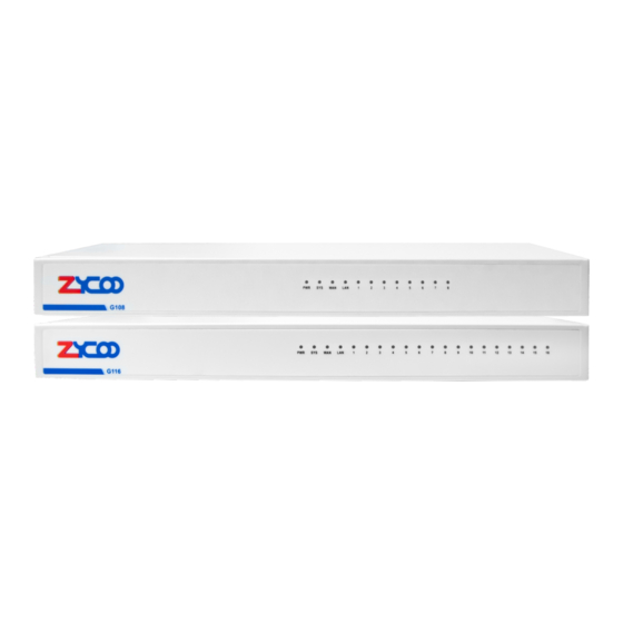 Zycoo G Series Quick Installation Manual