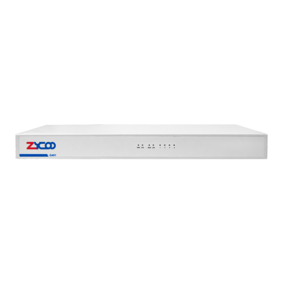 Zycoo G Series Quick Installation Manual