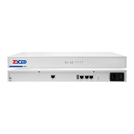 Zycoo G Series User Manual