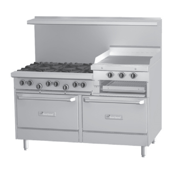 Garland G Series 60" Specifications
