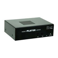 I.D. AL VideoPlayer VP200HD User Manual