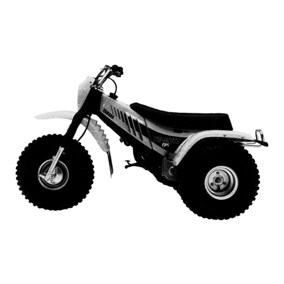 User Manuals: Yamaha Tri Moto 125 Three-Wheeler ATV