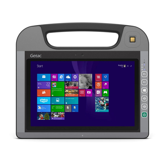 Getac RX10 Operation Manual