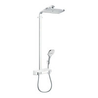 Hans Grohe Raindance Select E 360 Showerpipe 27288400 Instructions For Use/Assembly Instructions