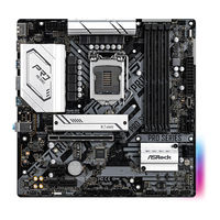 ASROCK H570M Pro4 Manual