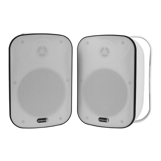 DaytonAudio I065XTW User Manual