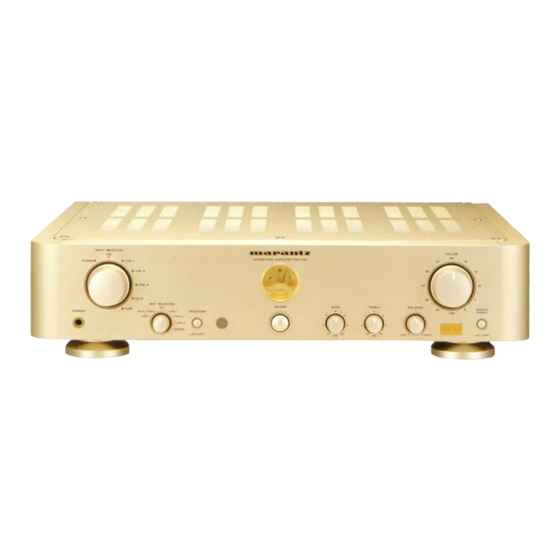 Marantz PM-17mkII Service Manual