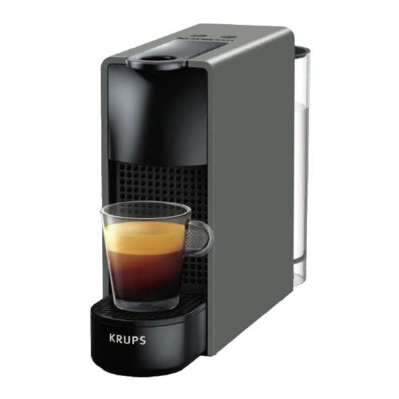 Nespresso KRUPS ESSENZA MINI Manual