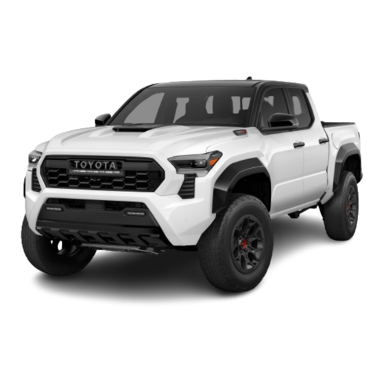 Toyota Tacoma 2024 Manual
