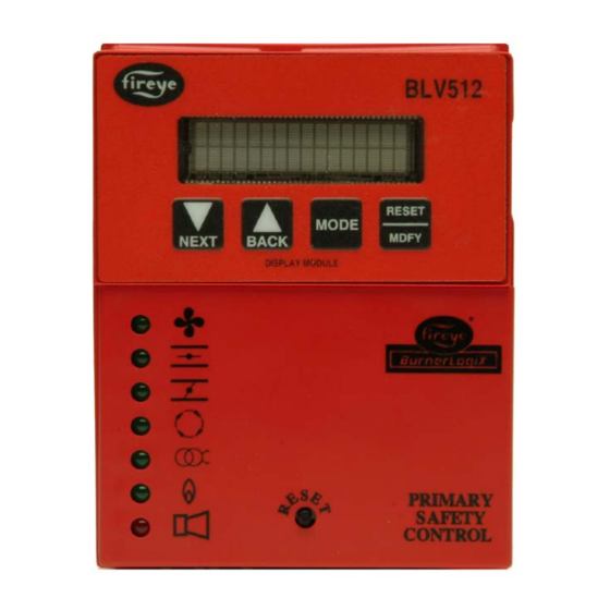 Fireye BurnerLogiX YB110 Manual