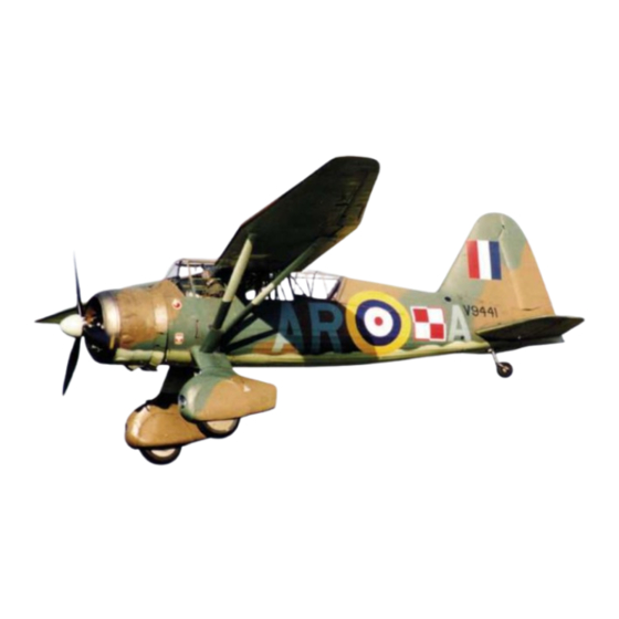 Italeri MARK III LYSANDER Manual