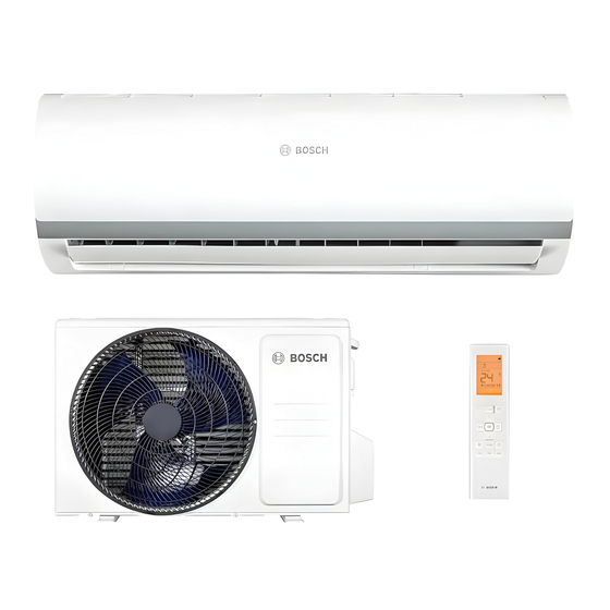 Bosch Climate 2000 CL2000U W 26 E Installation Instructions Manual