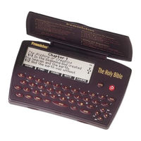 Franklin HOLY BIBLE BIB-1450 User Manual