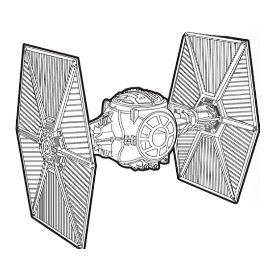Hasbro Star Wars Tie Fighter 87795 Instruction Manual