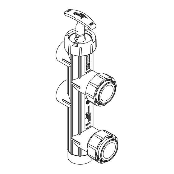 Jandy Slide Backwash Valve Installation And Operation Manual
