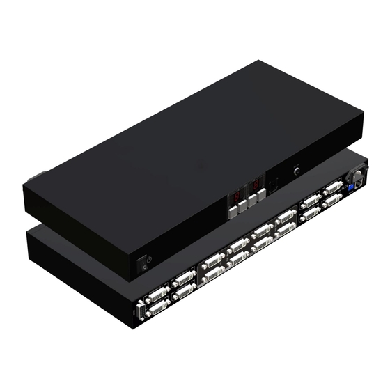 User Manuals: SIIG AV-GM06Y3-S1 DVI Matrix Switcher