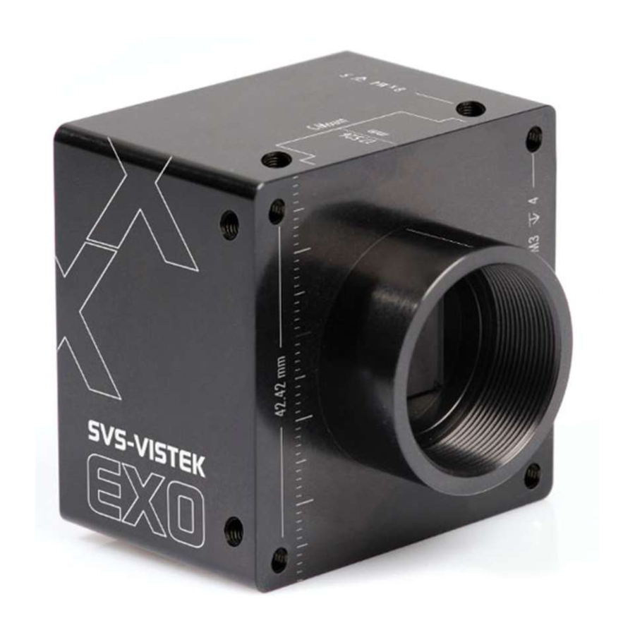 SVS-Vistek EXO Series Manual