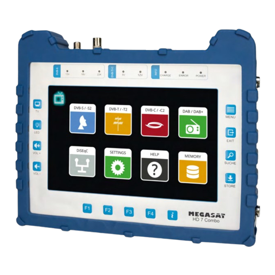 Megasat HD 7 Combo User Manual