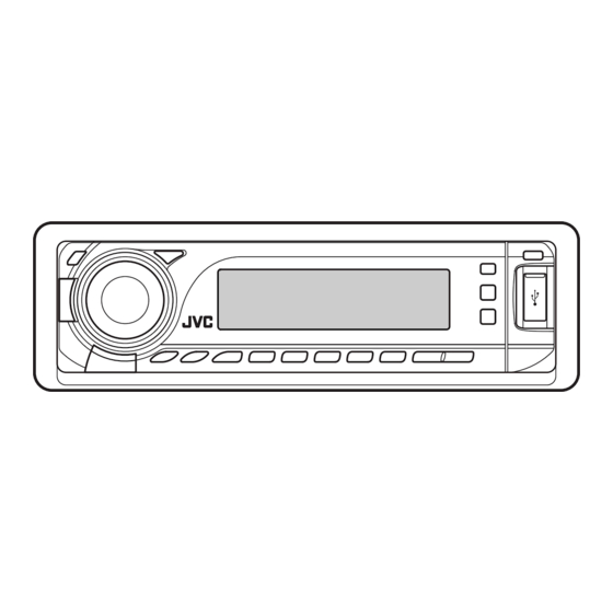 JVC KD-DV7308 Install/Connection Manual