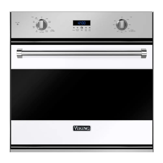 Viking RVSOE330SS Use & Care Manual