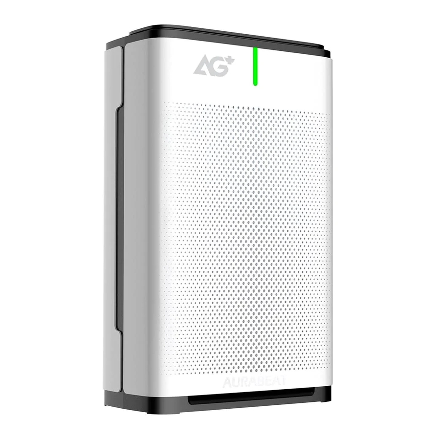 Aurabeat AG+ Sanitizing Air Purifier NSP-X1 Manual