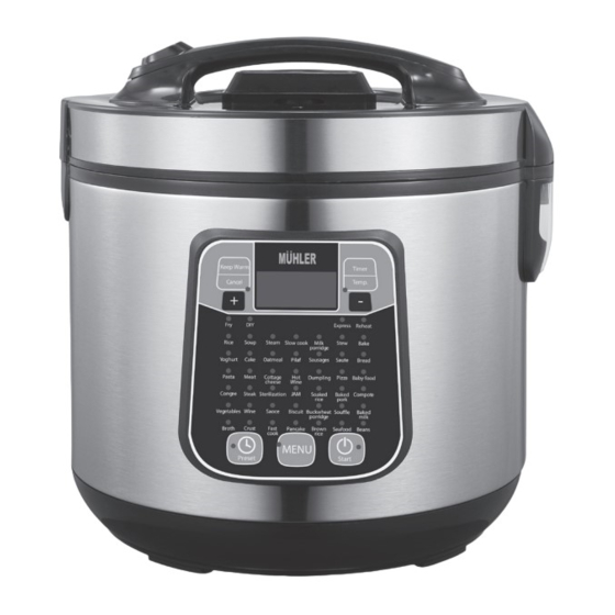 MUHLER MLC-5045 Instruction Manual