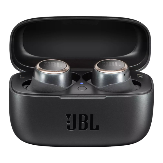 Harman JBL LIVE300TWS Quick Start Manual