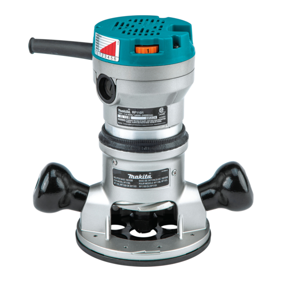 Makita RF1100 Instruction Manual