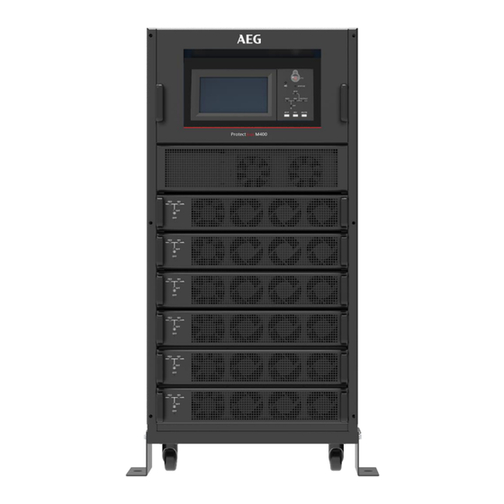 AEG ProtectPLUS M400 20 kVA Installation & User Manual