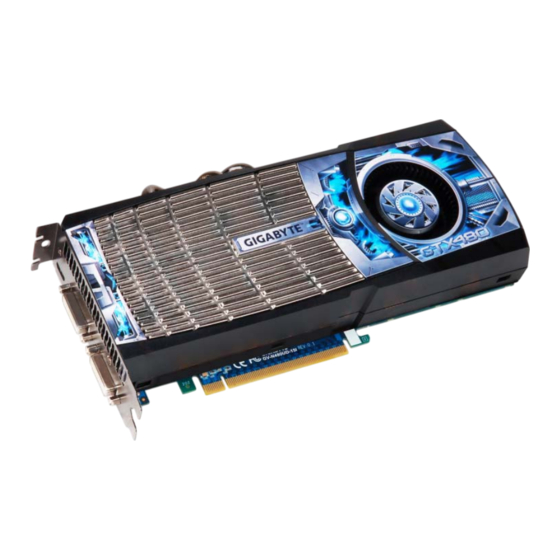 Gigabyte GV-N480UD-15I User Manual
