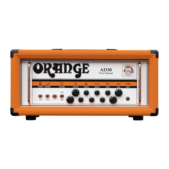 ORANGE AD140HTC Owner's Manual
