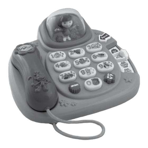 VTech Dora - Dial & Learn Phone User Manual