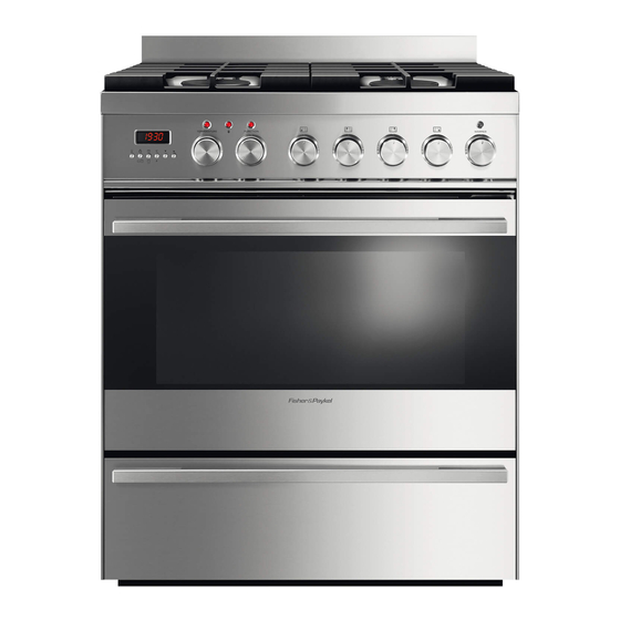 Fisher & Paykel OR30SDPWGX User Manual