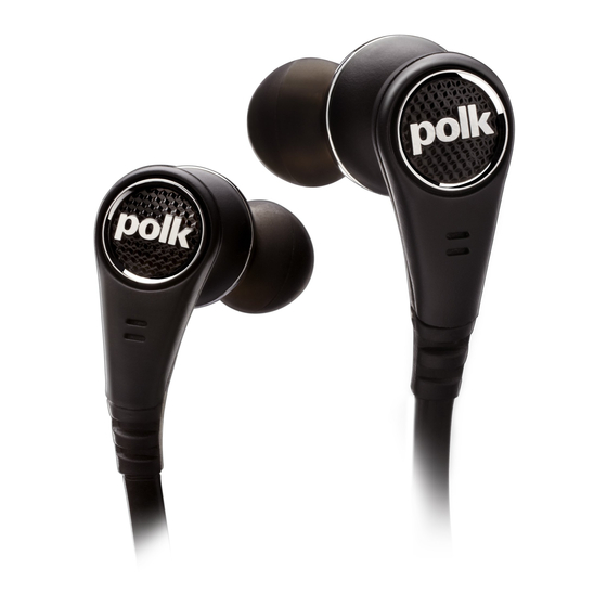 Polk Audio ultra focus 6000 Manuals
