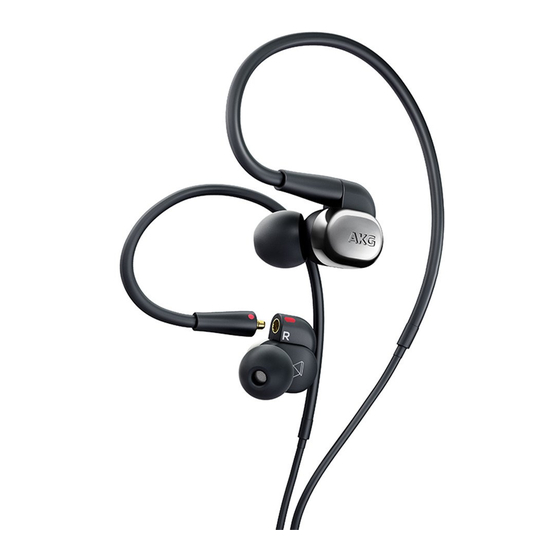 AKG N40 Using Manual