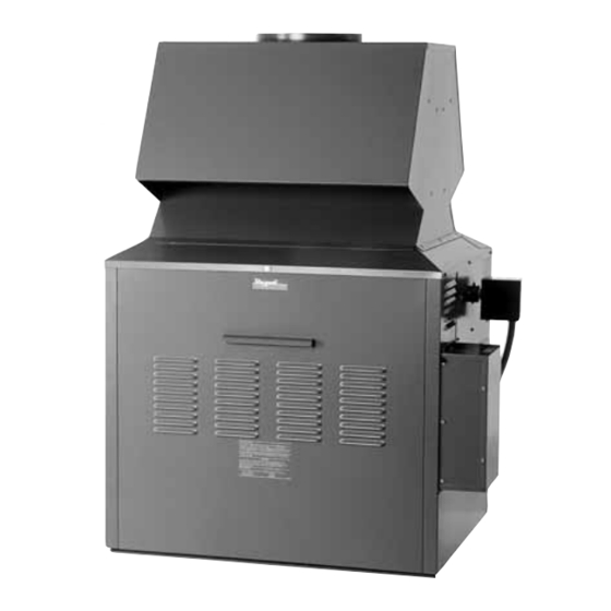 Raypak 0133-4001 Installation And Operating Instructions Manual