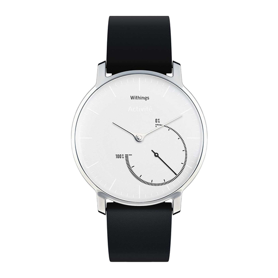 Withings Steel Quick Installation Manual