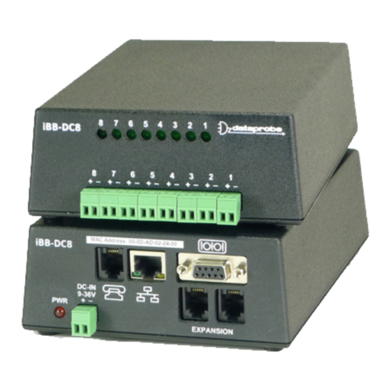 Dataprobe iBootBar iBB-DC8 Installation And Operations