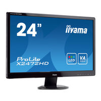 Iiyama ProLite X2472HD-1 User Manual