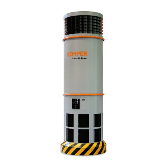 Kemper CleanAirTower Operating Manual