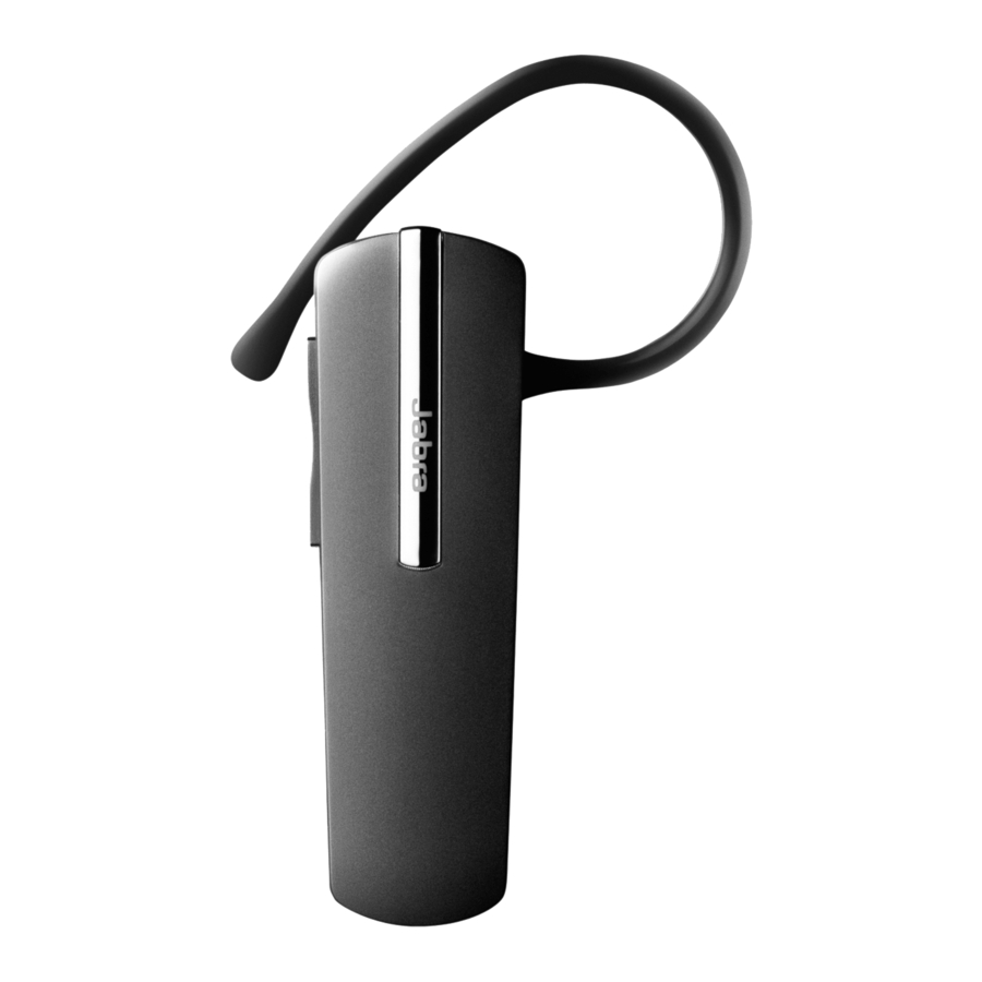 Jabra BT2080 - Bluetooth Headset Manual