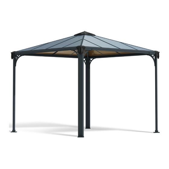 Palram CANOPIA PALERMO 10x10 / 3x3 How To Assemble