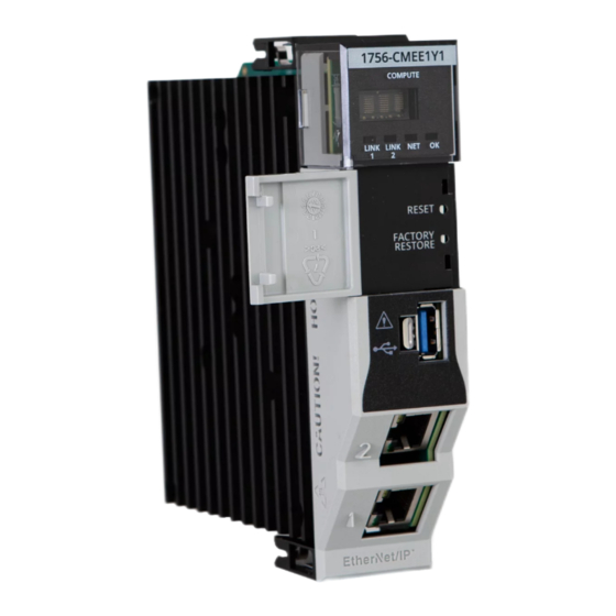 Rockwell Automation Allen-Bradley 1756-CMEE1Y1 User Manual
