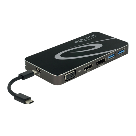 DeLOCK 87773 User Manual