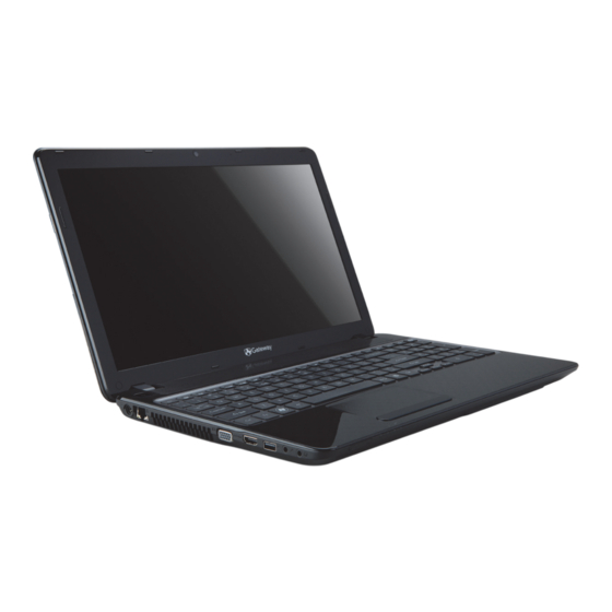 Gateway NV52L Quick Start Manual