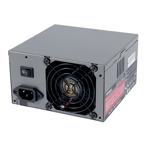 Antec 550W HE PSU Manual